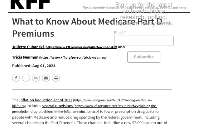 Medicare Part D Resources