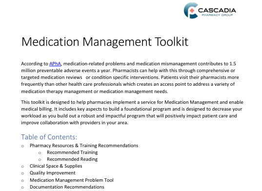 Medication Management Toolkit